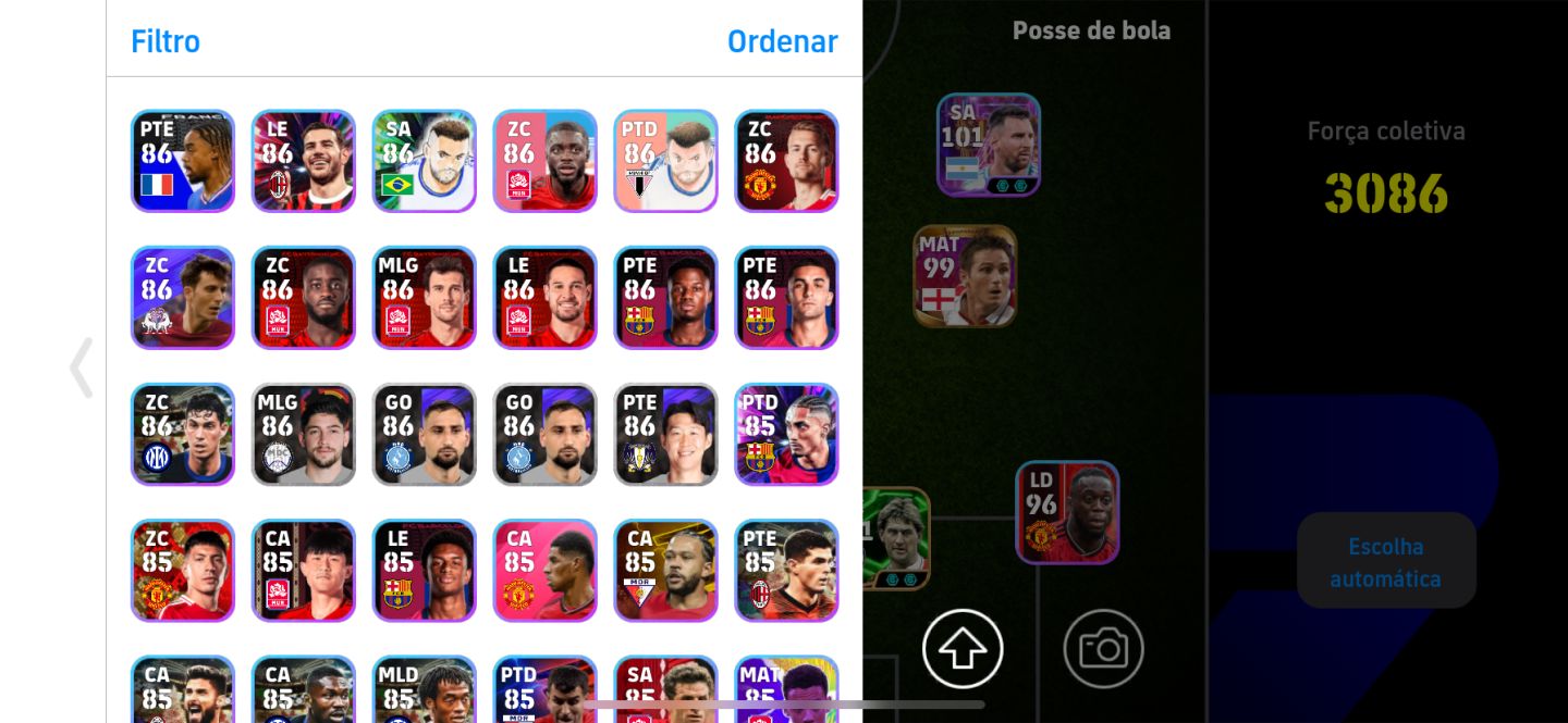 2 contas efootball full cartas na compra das duas leve outra de brinde