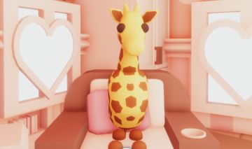 Pets do Adopt me - Giraffa