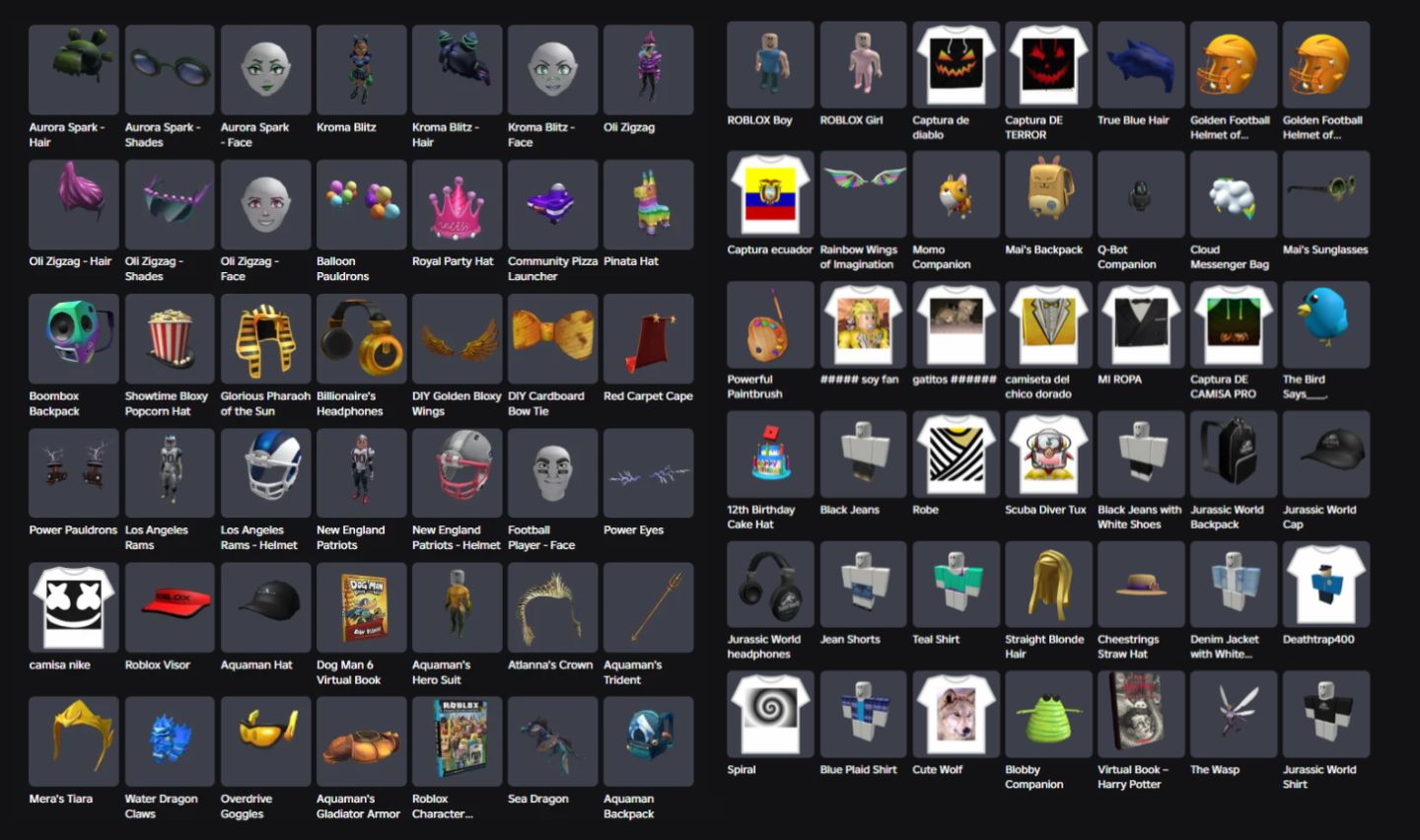 CONTA ROBLOX ANTIGA 2017 NEAPOLITAN + PUMPKIN FEDORA 180 OFFSALES [UNVERIFIED]