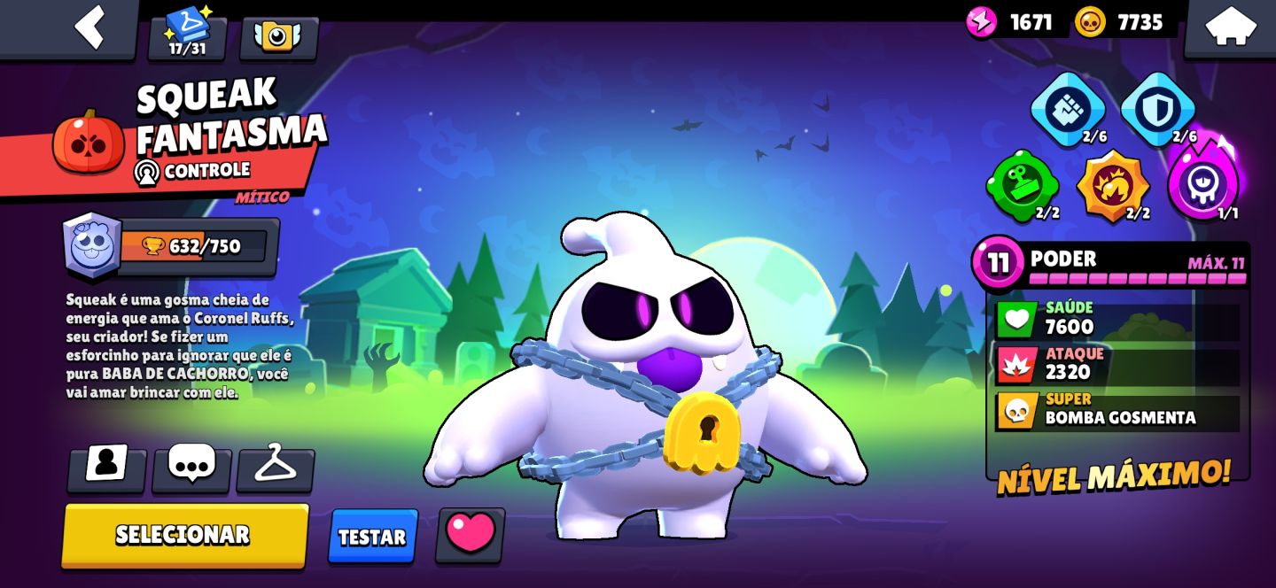 CONTA BRAWL STARS TOP