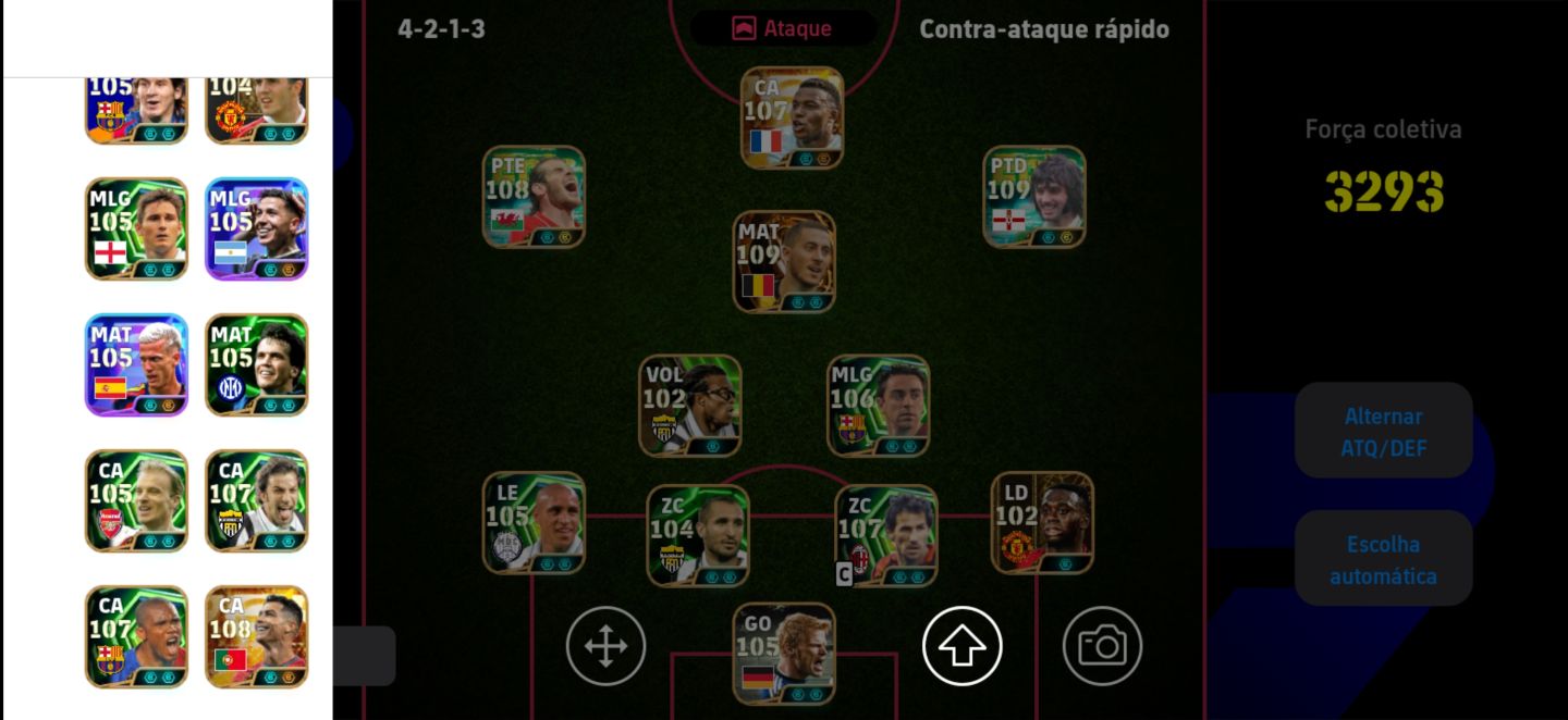 Conta EFOOTBALL extremamente boa