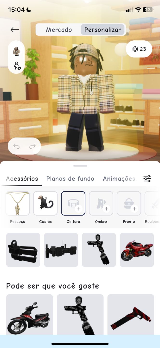 Conta de roblox para dia-a-dia