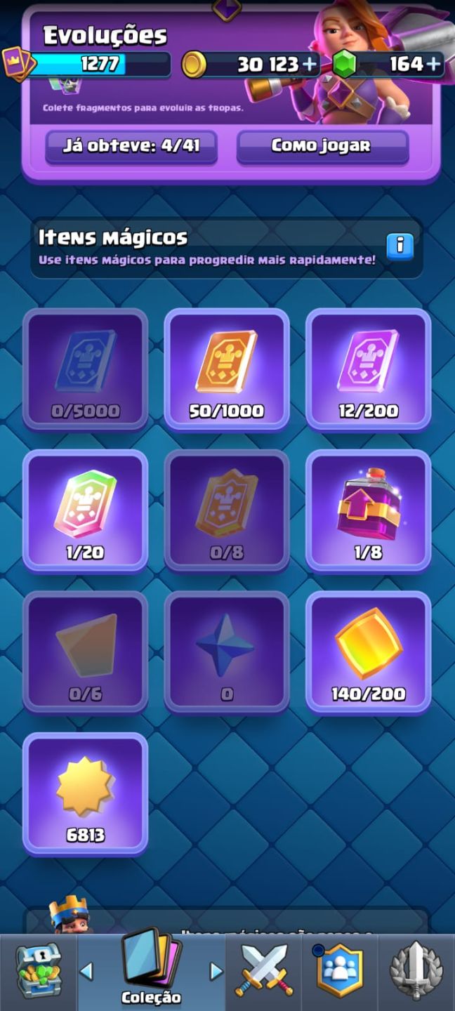 Conta Sulpercell com Brawl Stars e Clash Royale