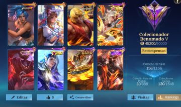 Conta mobile legends Smurf linda para pessoas exigentes