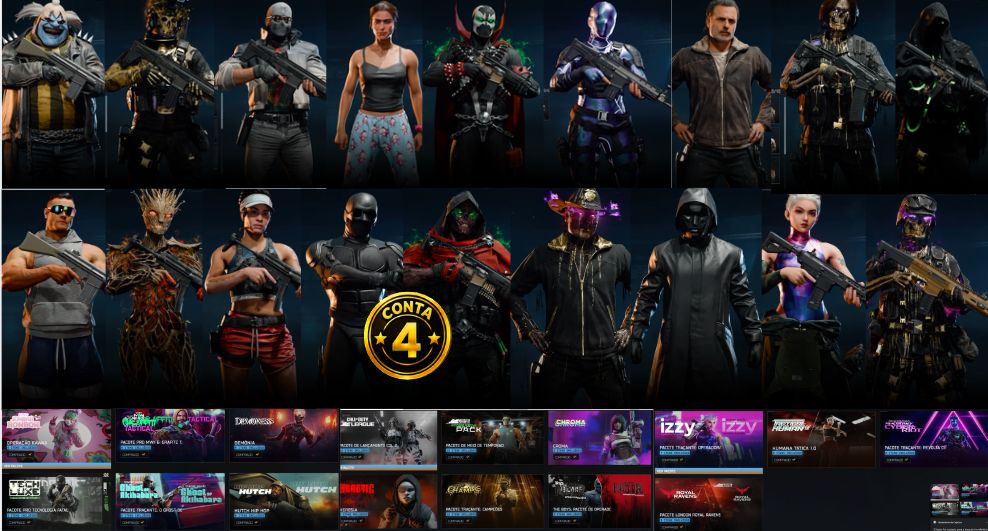 CONTAS WARZONE - CONTA bO7 - CONTA SINGULARIDADE - CONTAS NOVAS BO7 BLACK OPS 7