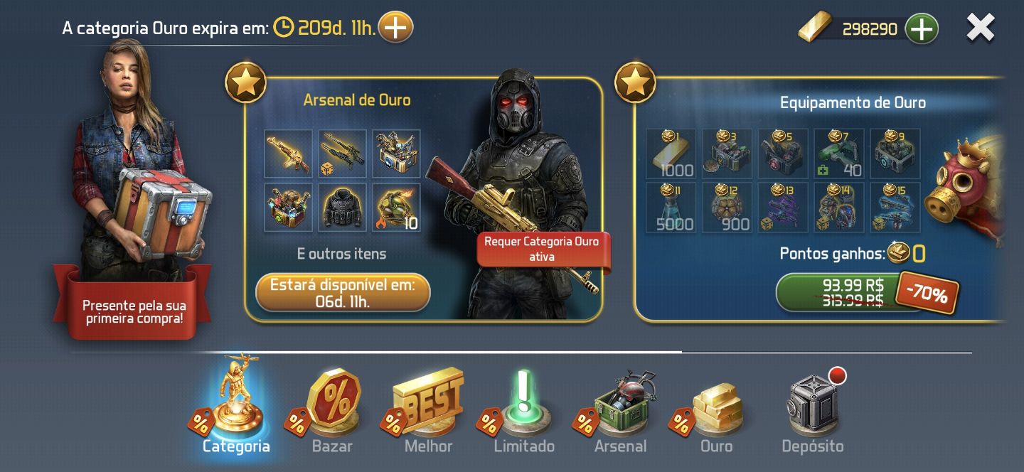 Dawn of zombie/ passe e ouro barato !!