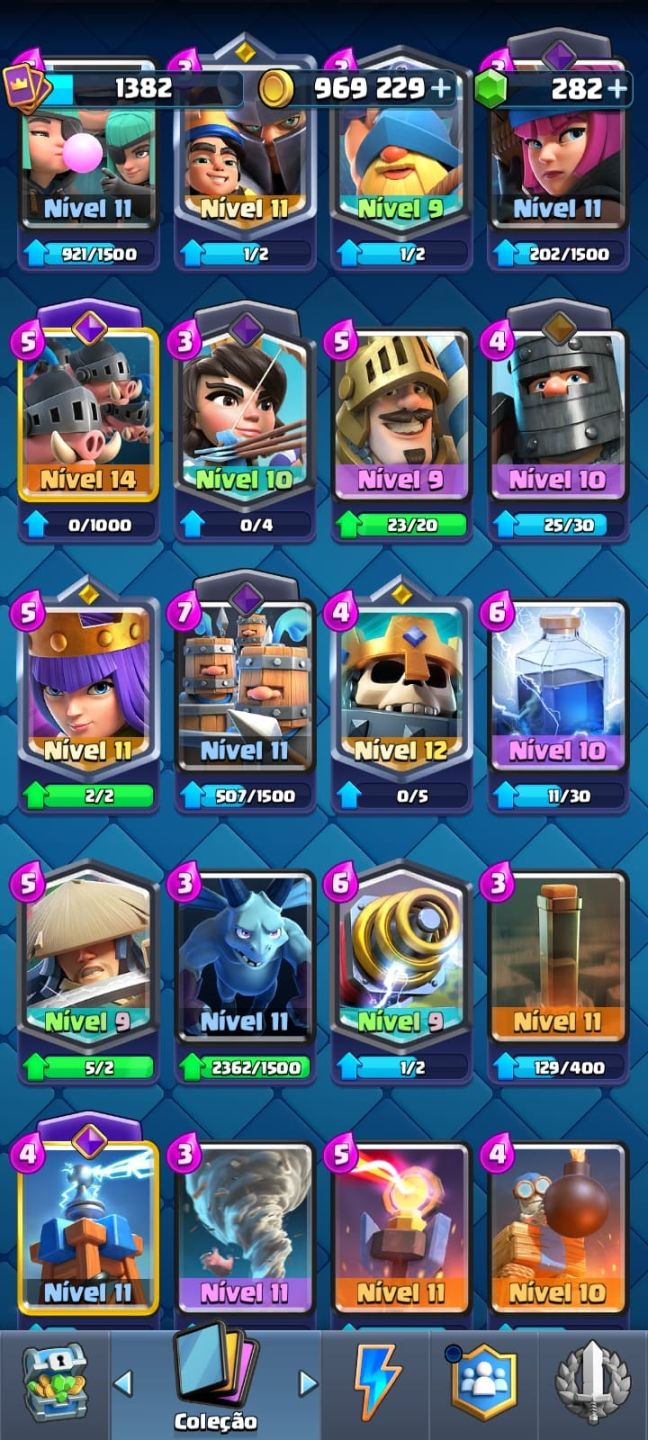 CONTA DE CLASH ROYALE 8,5K DE TROFEUS TOP!!!!!