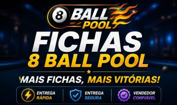 8 BALL POOL | FICHAS/COINS | 1 MILHÃO ATÉ 50 MILHÕES | ENTREGA RÁPIDA
