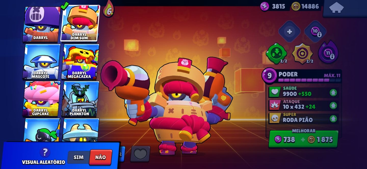 [CONTA RARA DE BRAWL STARS, REI FRANK, COLETTE TRIXIE, COLT AGENTE IMPERIAL]