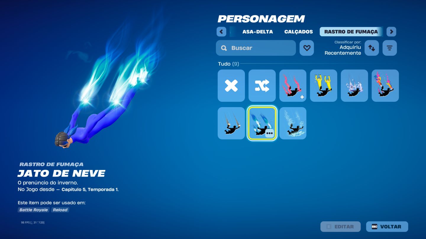 Conta Basica Fortnite/ Skins Tryhards, Compradas de pacotes e da Loja