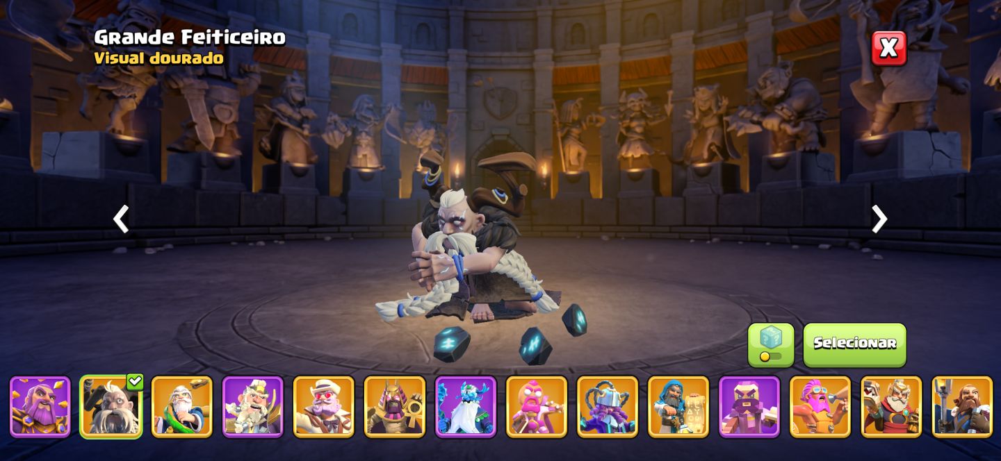 Conta Clash Of Clans Cv18 99% Full