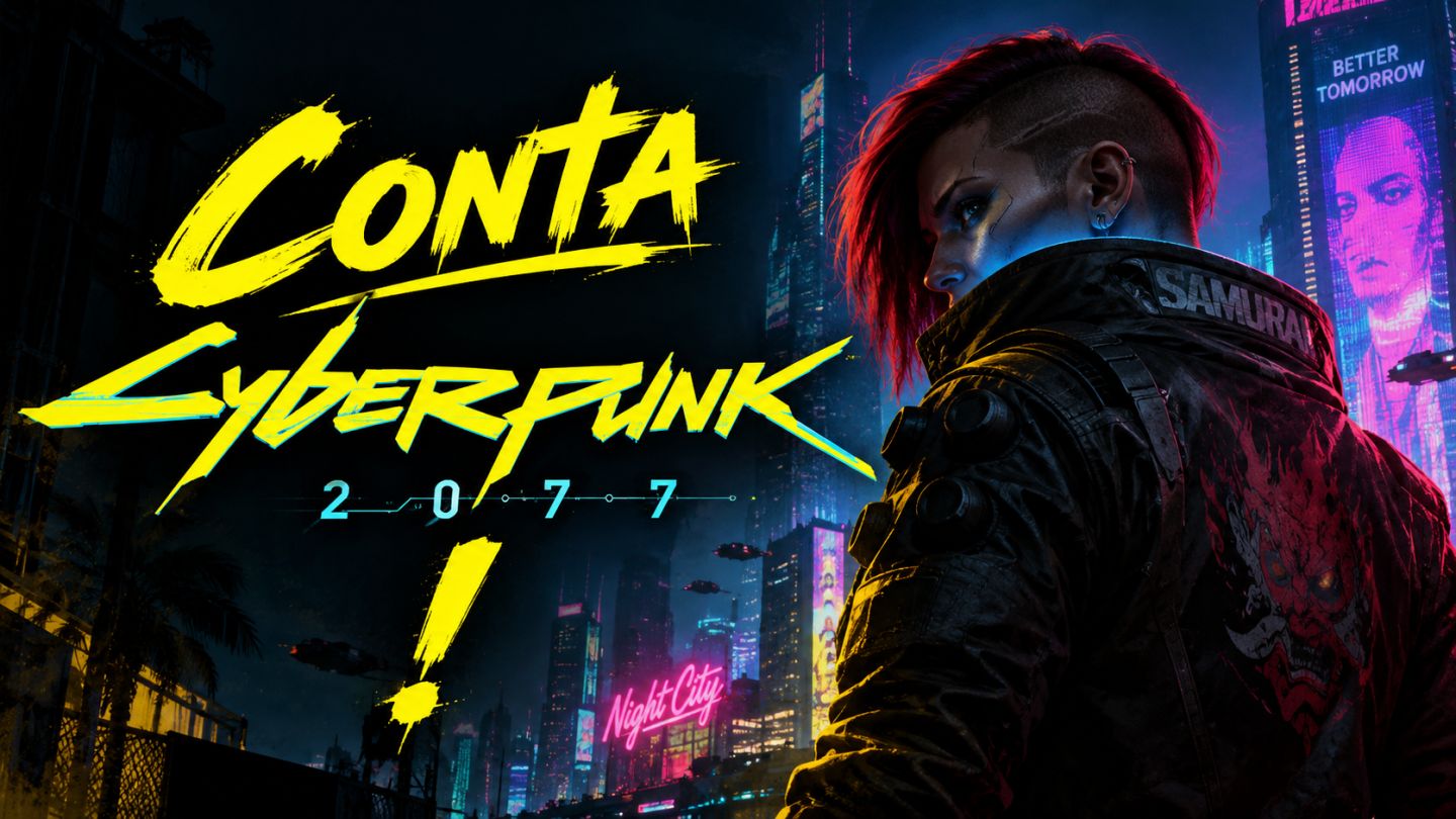 Conta Cyberpunk 2077!