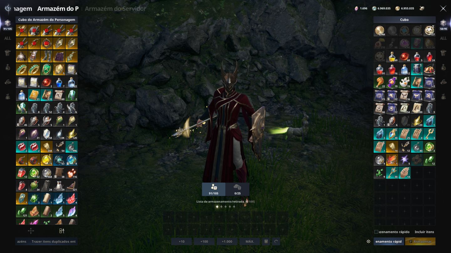 Conta aion 2 clerigo 2.268/108k + 3 alts level 45, 2 com 1400+