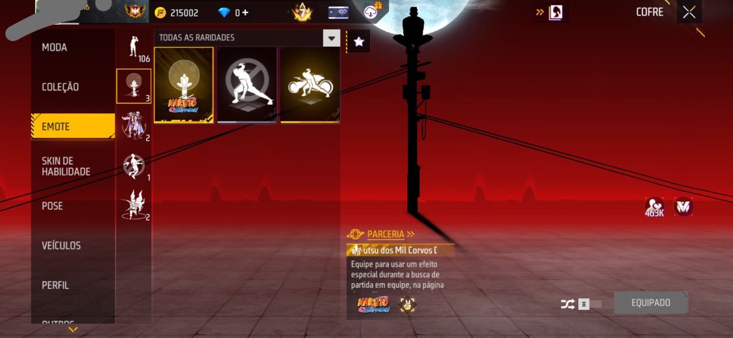 CONTA FF COM STEAMPUNK CONTA MUITO RARA COM APENAS 8 DÍGITOS