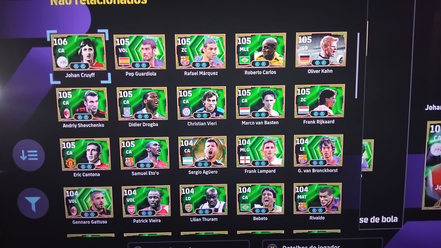 Conta Efootbal Xbox e Steam Varios Jogadores Metas Para sair Rapido