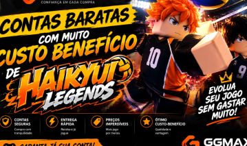 Conta de haikyuu legends com vários personagens.