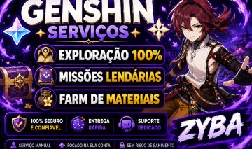 Up de conta Genshin Impact