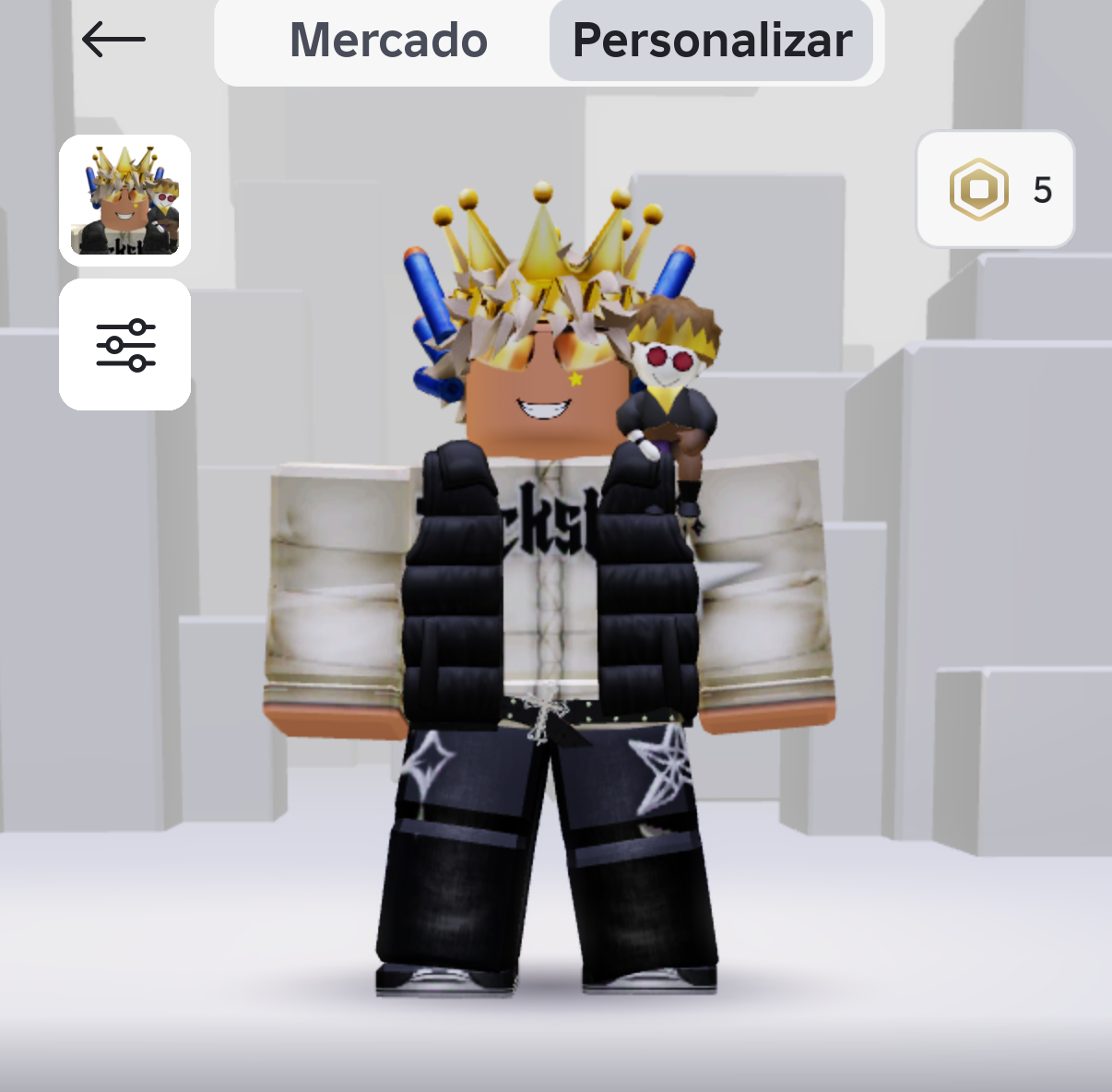 (CONTA SUPER RARA) ITEM DE CRIADOR LEOPARD PERMANENTE E MAIS!