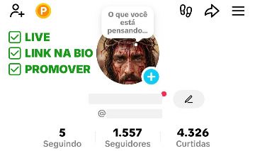 CONTA TIKTOK + LIVE | +1.500 SEGUIDORES + E-MAIL | ENTREGA AUTOMÁTICA