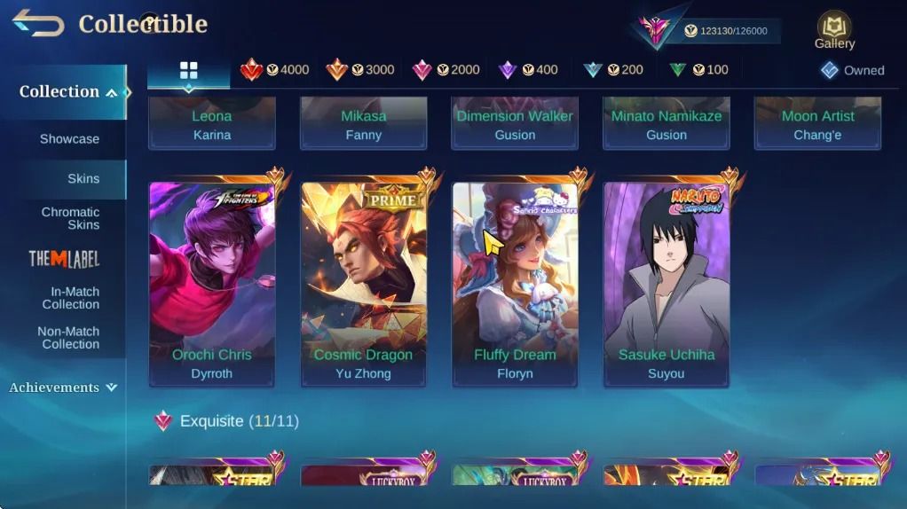 Legend Granger e Gusion - KOF Dyrrot - 6 LuckyBox