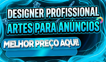DESIGNER PROFISSIONAL Anúncio edição design