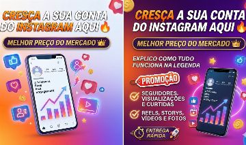 INSTAGRAM - seguidores, curtidas e visualizações