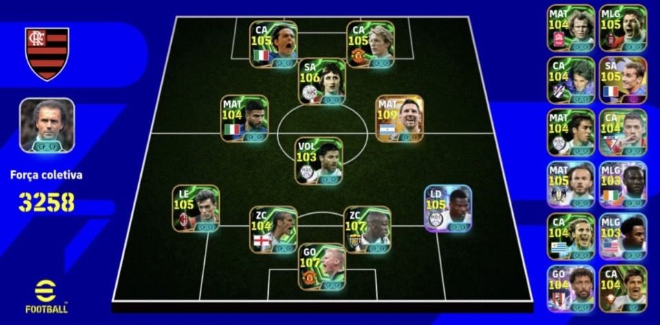CONTA EFOOTBALL COMPLETA