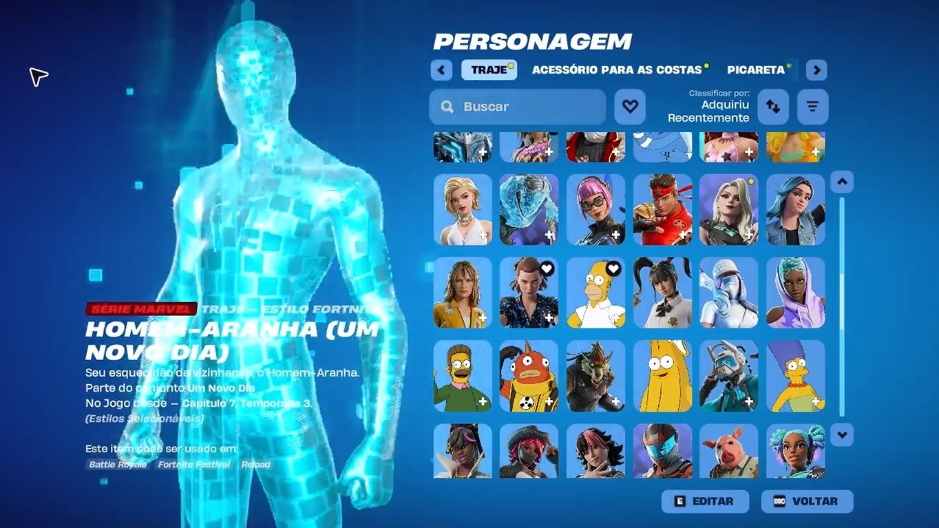 Conta Fortnite