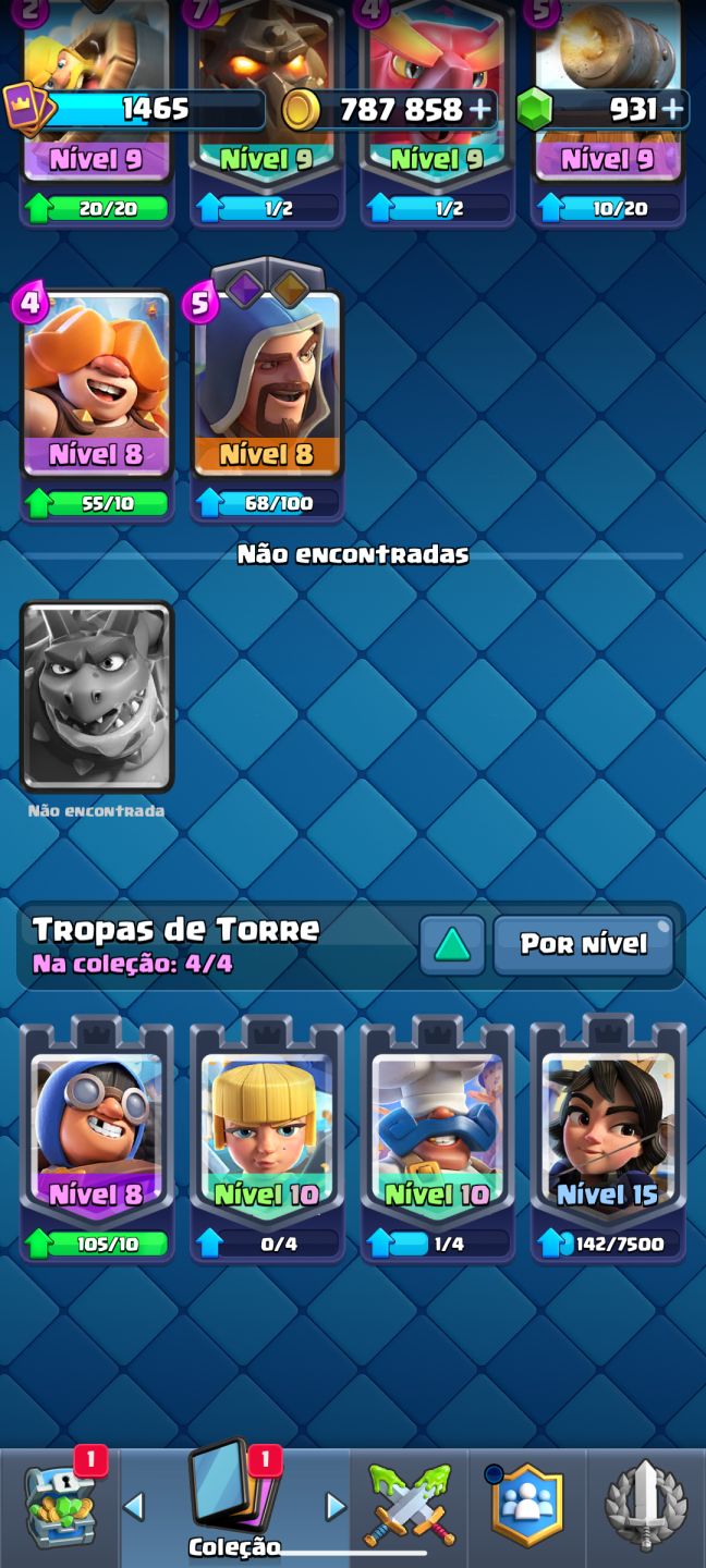 CONTA DE CLASH ROYALE SUPER BOA, MAIS DE 11K DE TROFÉUS. PREÇO A NEGÓCIAR