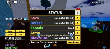 Conta De Blox Fruits nível máximo. - Outros Jogos - GGMAX