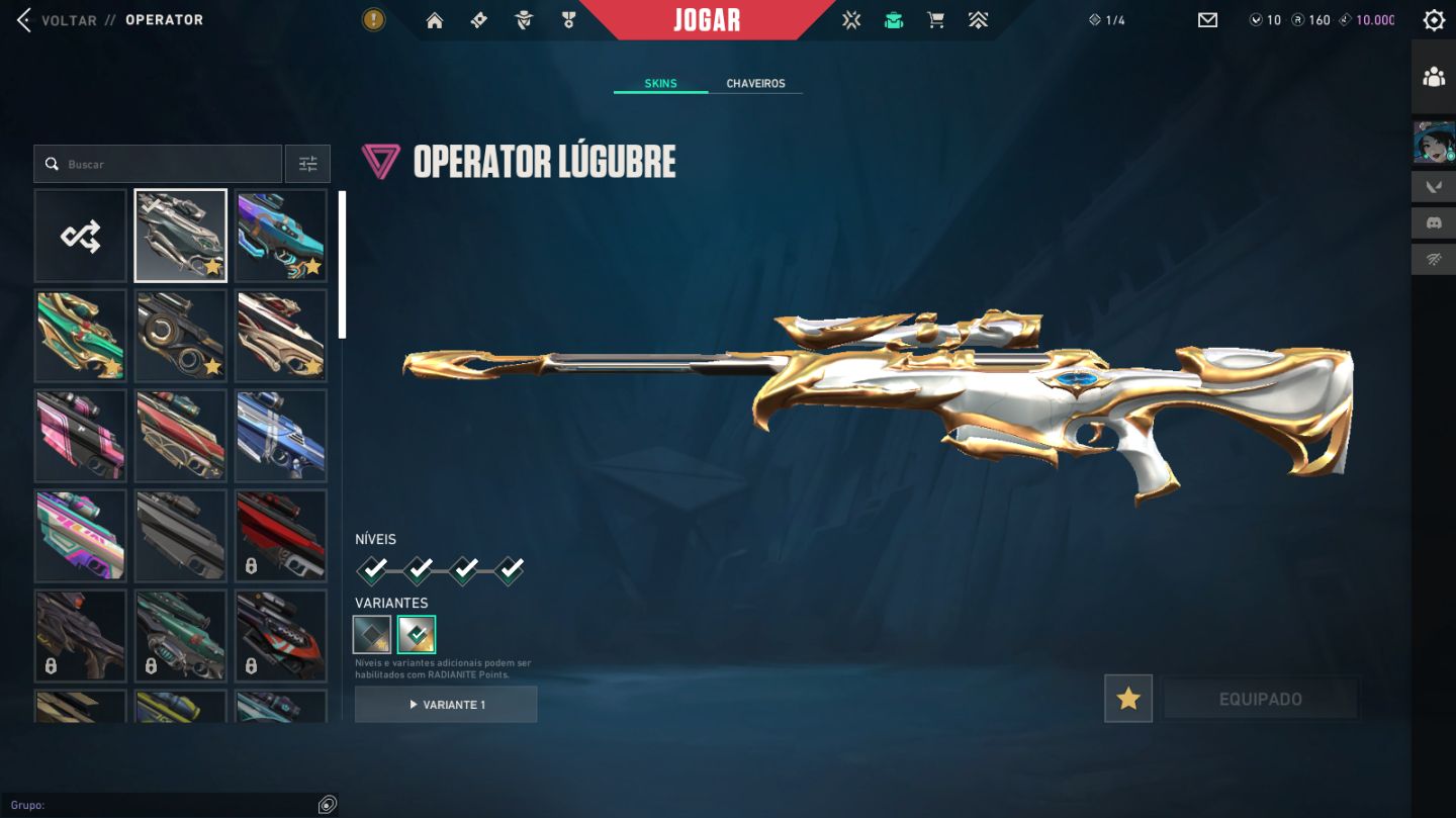 Conta de Valorant com Skins + Vandal Champions 2023