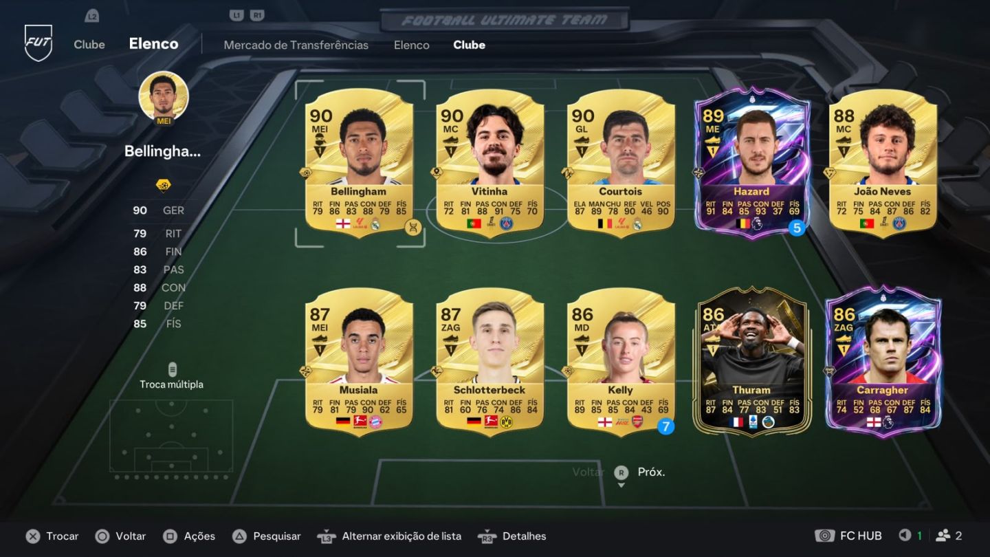 CONTA EA FC 27 PS5 ULTIMATE TEAM COM 800K