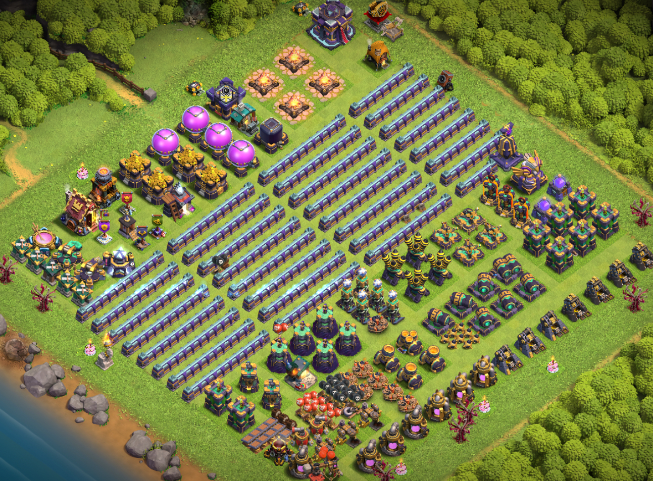 Clash of Clans - Upgrade de muros - HAMMER JAM DE NOVEMBRO PROMOÇÂO!!!