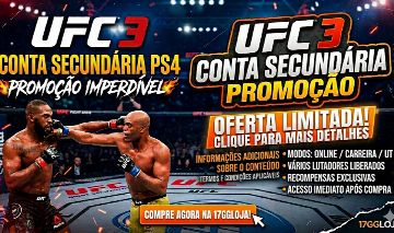 [PROMOÇAO] CONTA PSN SECUNDÁRIA, UFC 3 NAO ALTERE NADA SEM PERMISSAO
