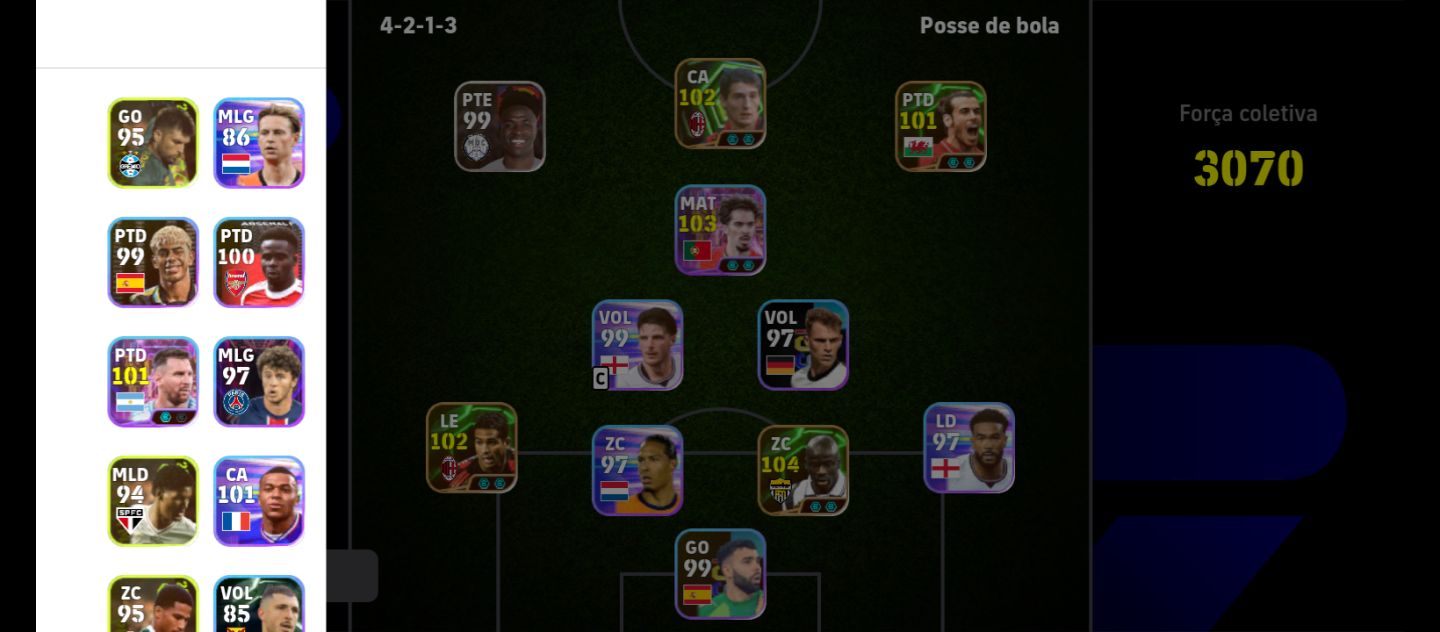 Conta inicial