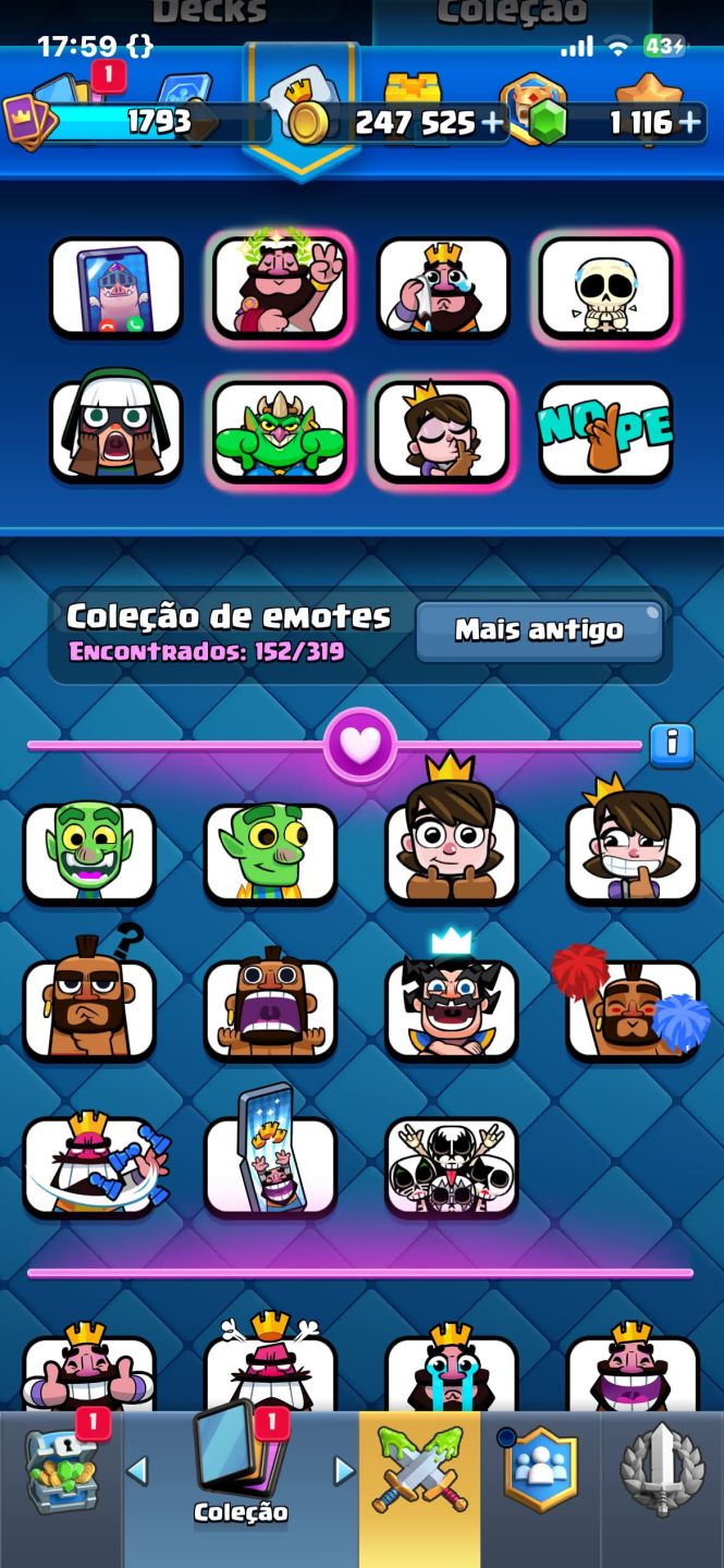 Conta de Clash Royale GEMADA!