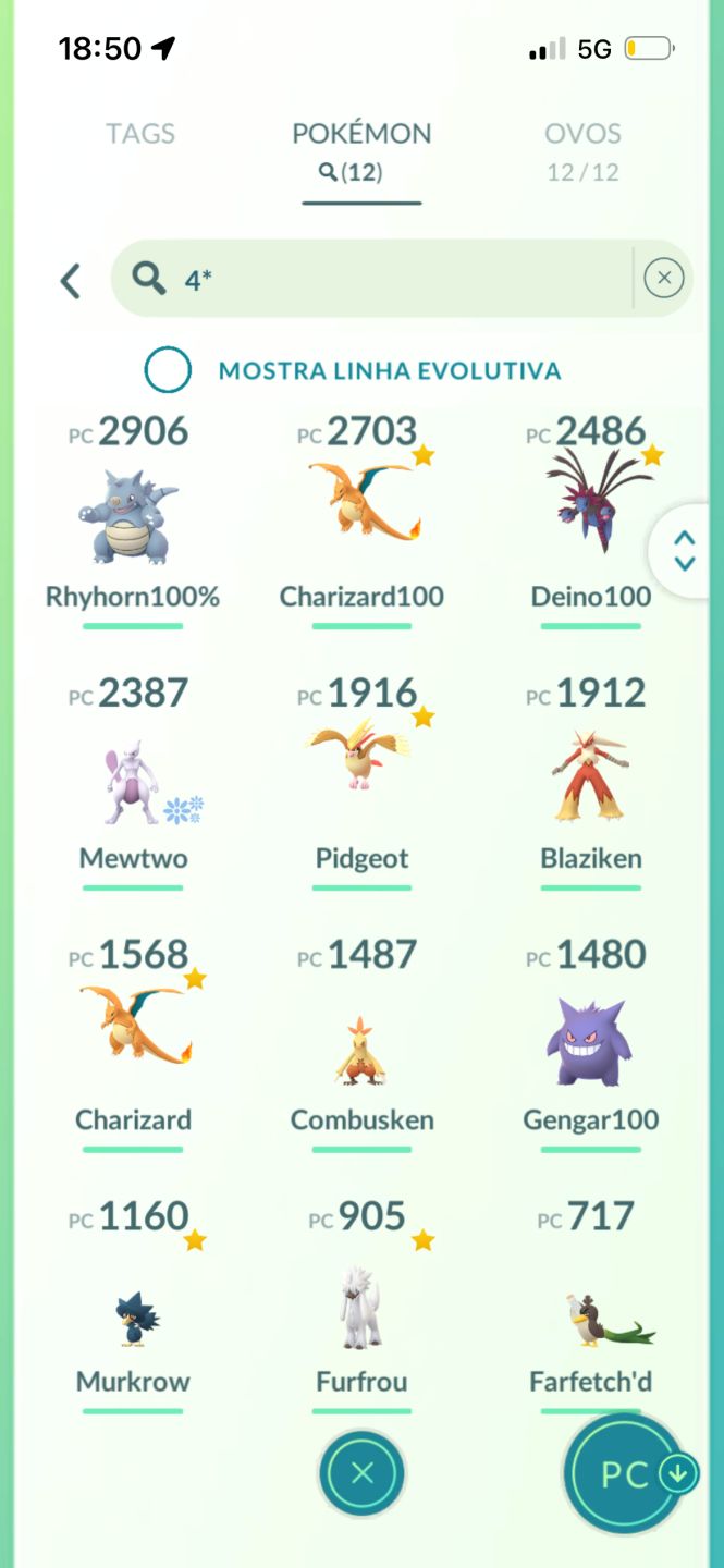 Conta Pokémon go nível 42 muito lendário