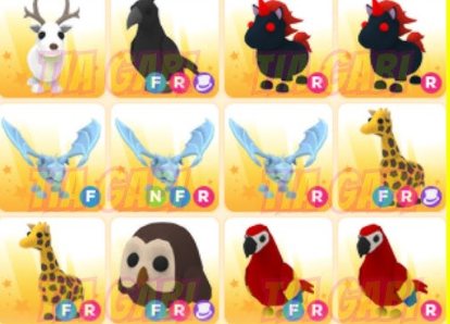 2 POR 1 + BRINDES/ ADOPT ME /PETS / MONTAVEIS /PETS/ PETS NEON/OVOS E POÇÕES
