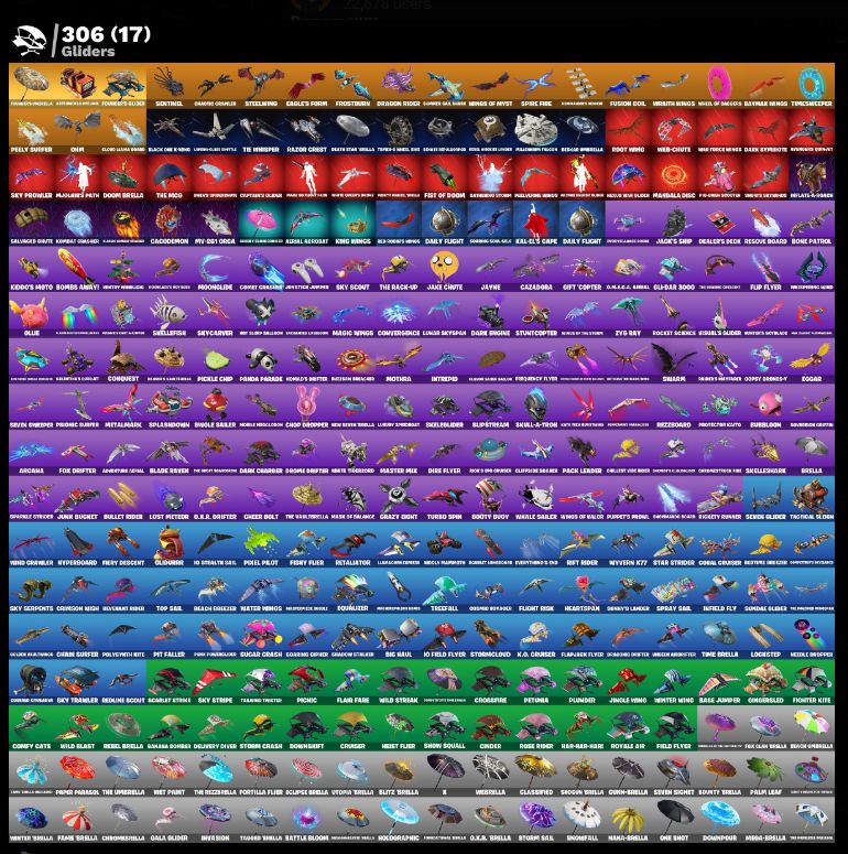 476 skins | OG STW | Glow | Gold Midas | Gold Meowscles | WORLD CUP | Gold Brutu