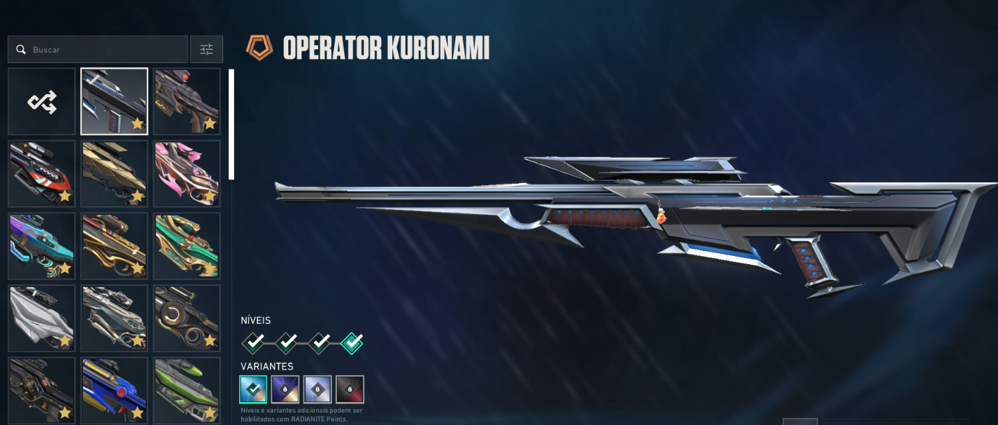 Conta Valorant - 25 skins de Operator (aceito proposta)