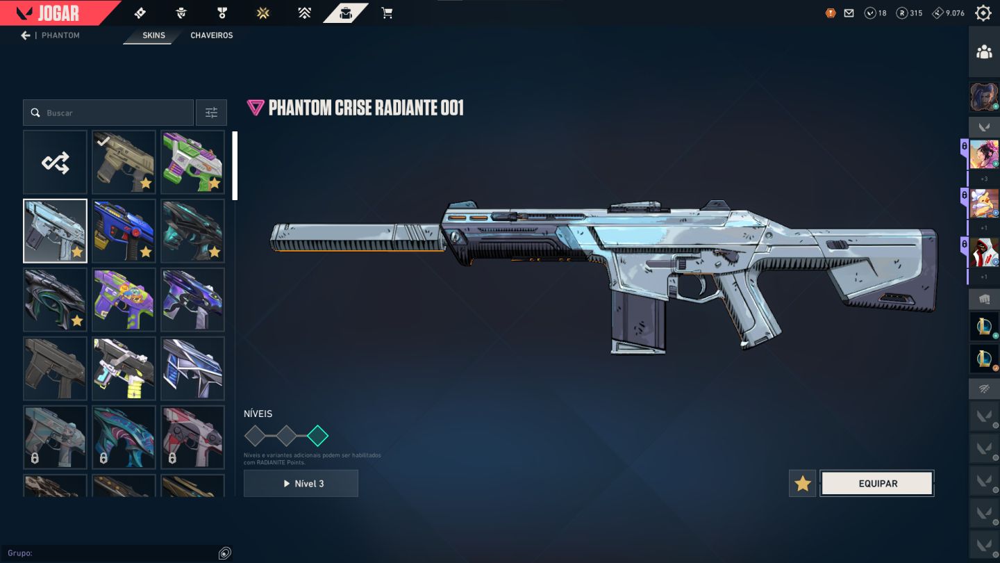CONTA COMPLETA COM KARAMBIT SAQUEADORA E MUITAS SKINS / PRECO NEGOCIAVEL