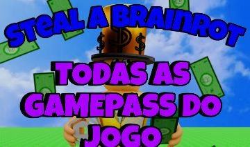 STEAL A BRAINROT - BRAINROT E GAME PASS BARATO