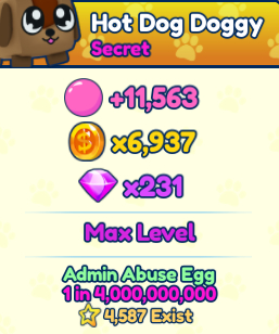 Event Pets e Secrets Bubble Gum Simulator Infinity
