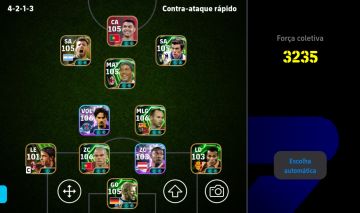 Conta eFootball 3235 de força, time forte e bem montado, valor negociável.