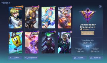 Conta mobile legends top