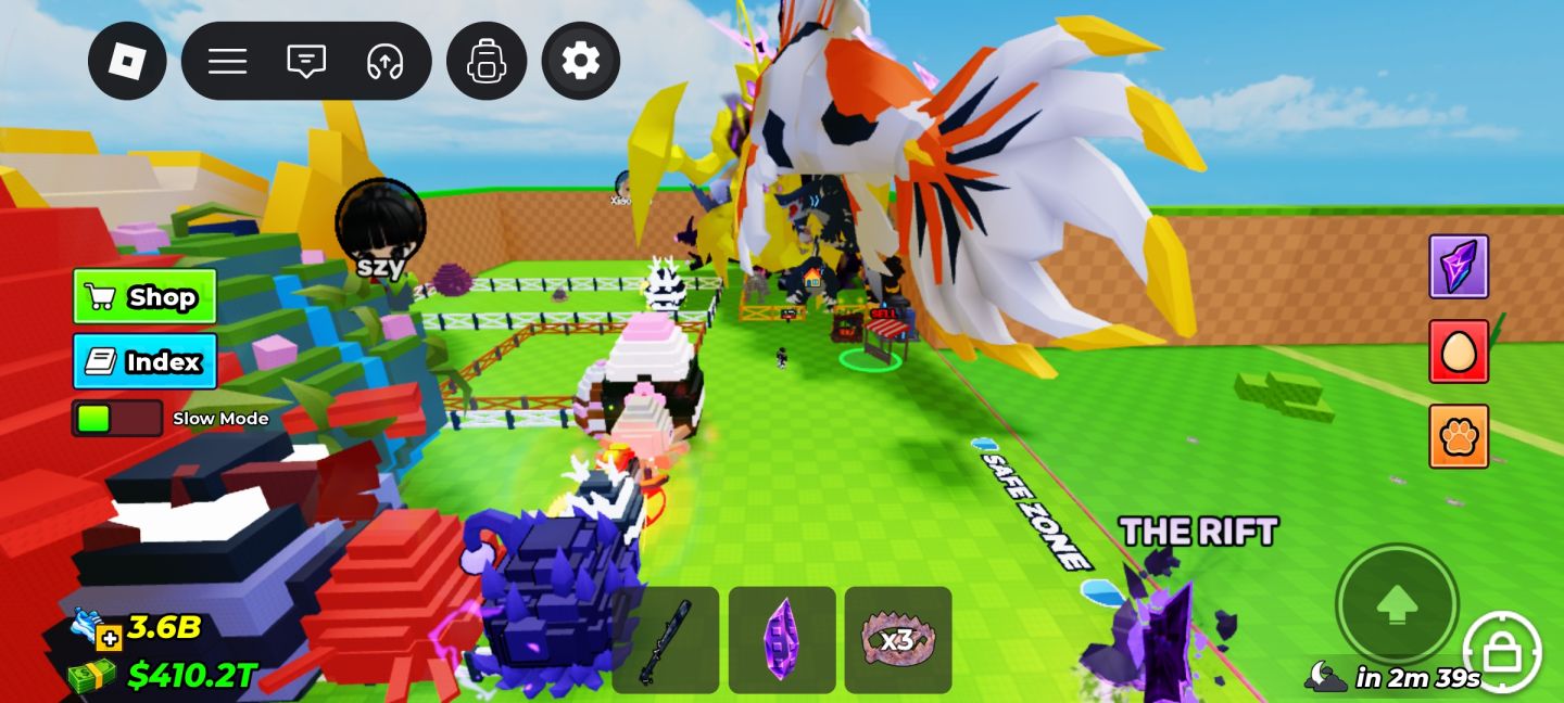 CONTA STEAL AN EGG 30B/s 4B VELOCIDADE