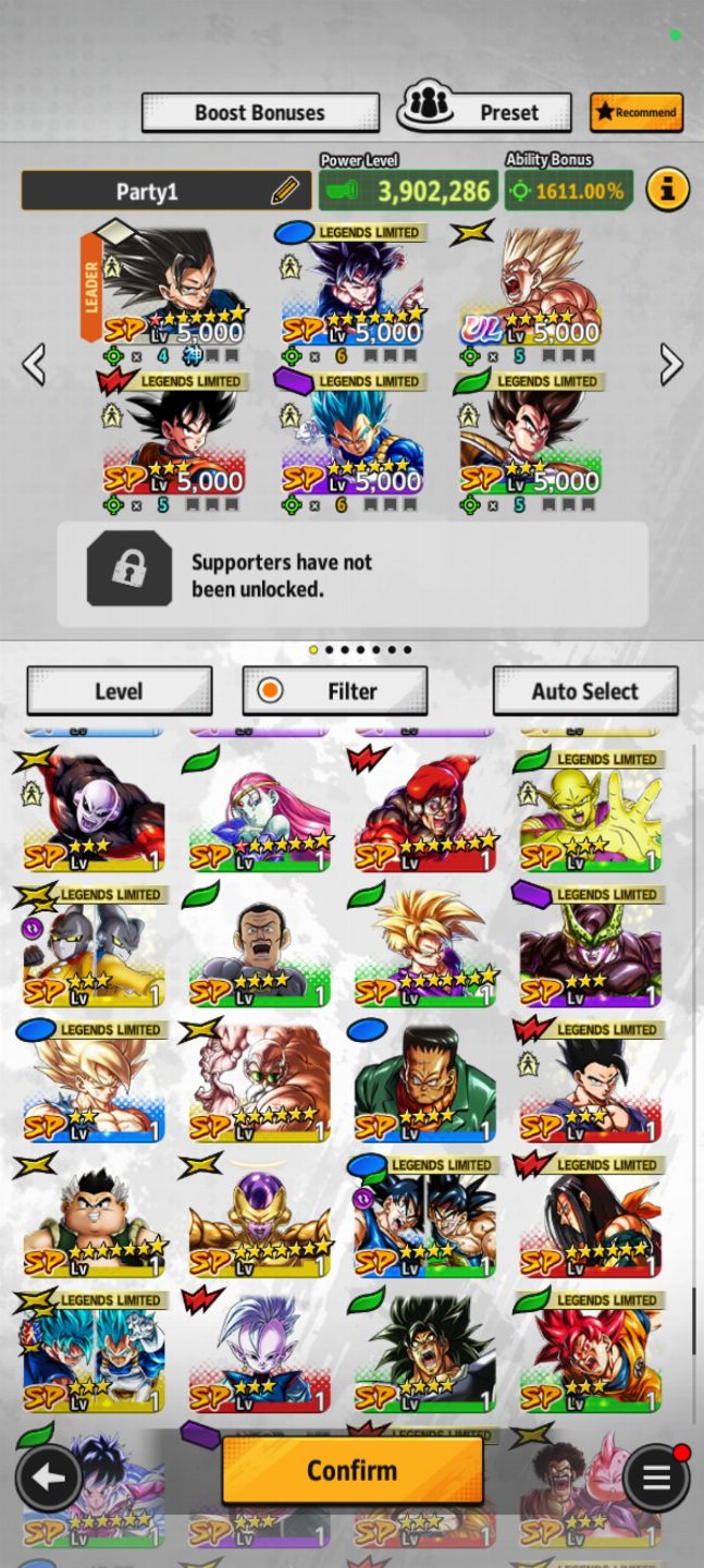 Conta Dragon Ball Legends Com Goku SSJ Ultra + 34 LFS