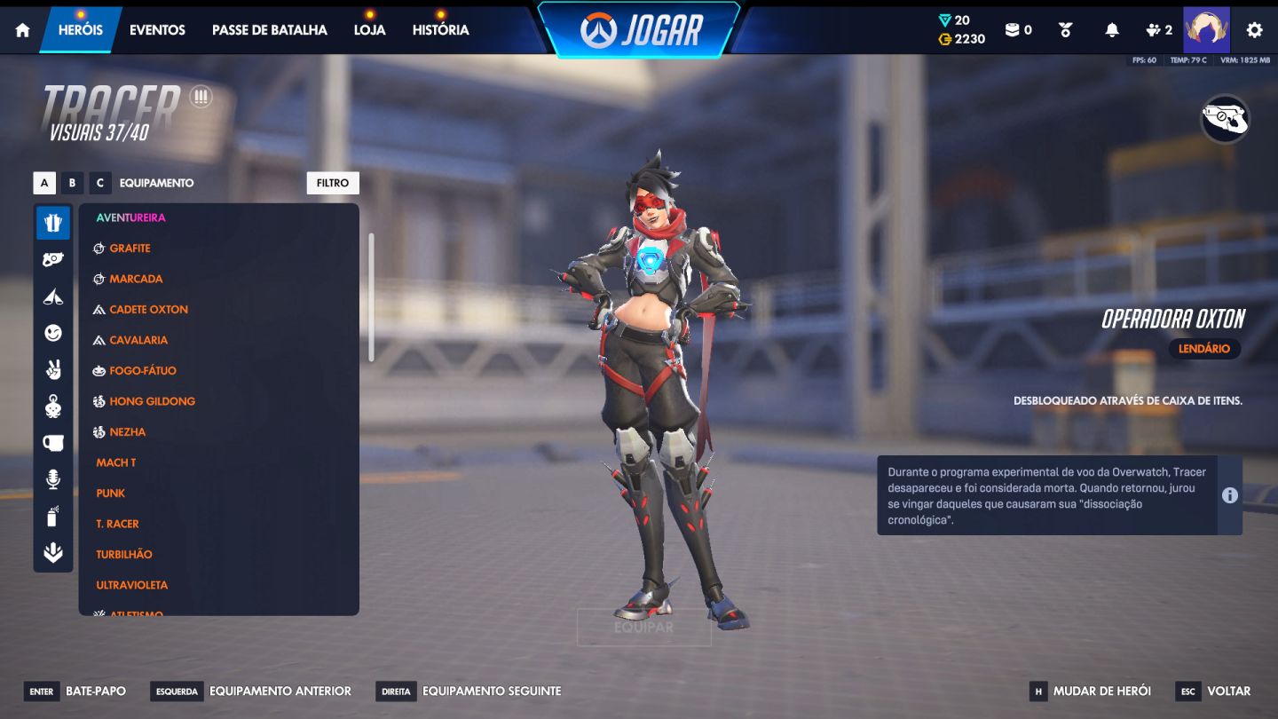 Conta Overwatch com 7mil horas com muitas skins!