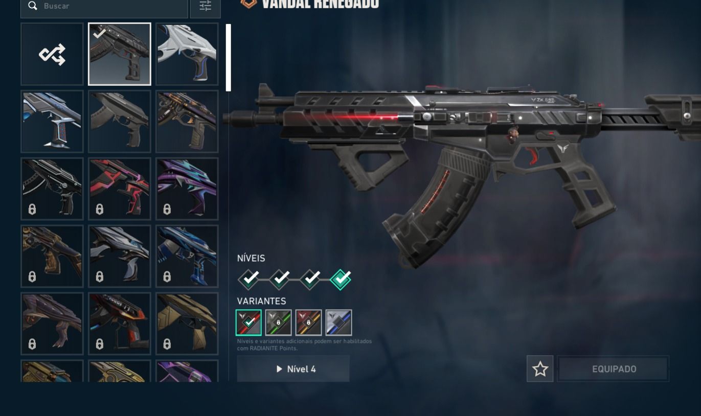 VALORANT | CONTA LVL 100 | OURO 2 | 9 SKINS | TODOS OS AGENTES