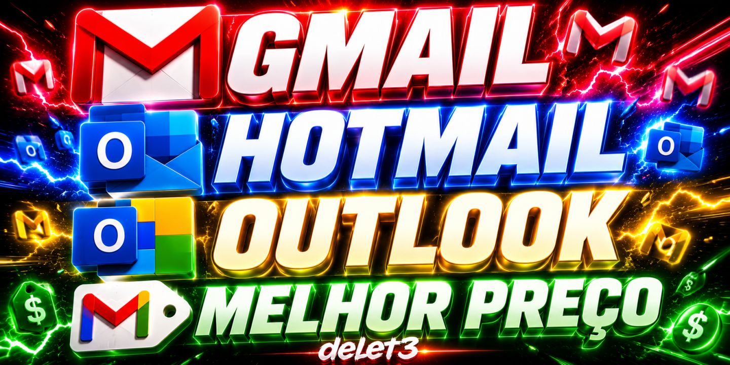 2,00$ GMAIL | FIRSTMAIL | OUTLOOK | HOTMAIL | FULL ACESSO